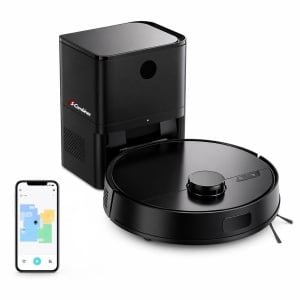 Lumin Amore M30 Pro Ultra Robotstofzuiger met Dweilfunctie - Mobiele Applicatie - Automatisch Leegstation - Navigatie - Geschikt Voor Huisdierharen