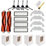 ONF3 - Accessoireset voor Robotstofzuiger - 20 Stuks - Inclusief Hoofdborstels en Filters - Geschikt voor Dreame Bot Z10 Pro L10 Plus - Complete...