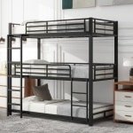 REDOM bedframe 90x200 cm - Dutch velvet grijs met nieten-detail - Ruimte onder zijkanten (voor opbergboxen/robotstofzuiger) - Houten lattenbodem