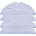 Reinigingsdoeken voor Robotstofzuigers - Microvezel Wasbare en Herbruikbare Wisserdoeken