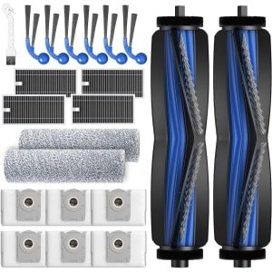 Reserveaccessoires Robotstofzuiger - Onderdelen Kit - Stofzuiger Onderhoud - Specifiek voor T80 Omni - 21 Delen Set - Wit