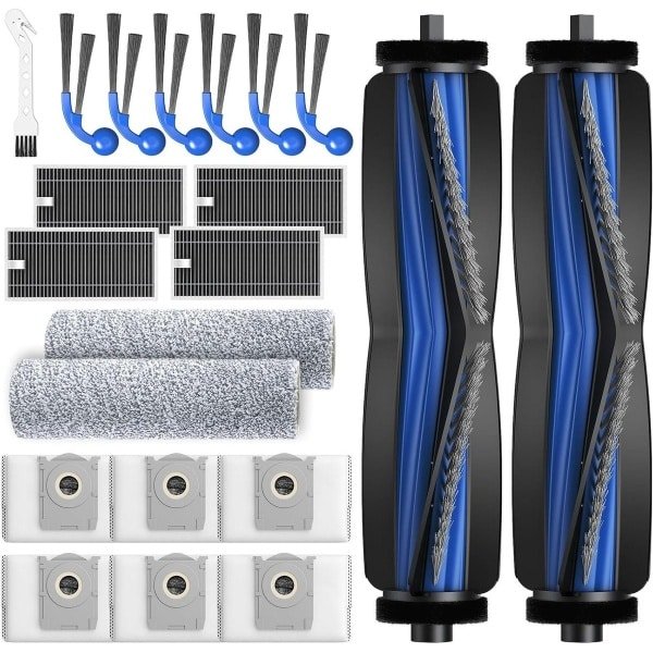 Reserveaccessoires Robotstofzuiger - Onderdelen Kit - Stofzuiger Onderhoud - Specifiek voor T80 Omni - 21 Delen Set - Wit