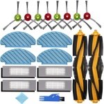 Reserveonderdelen Robotstofzuiger - Stofzuigeronderdelen Set - Stofzuigen Huis - Hoogwaardige Materialen - 18 Stuks - Wit