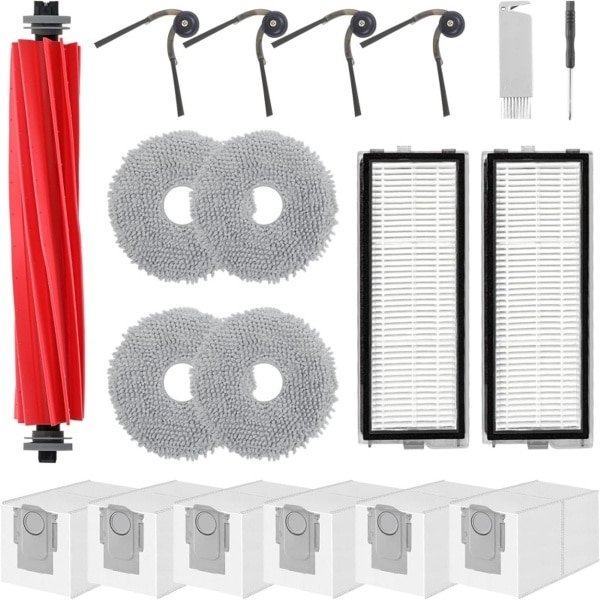 Roborock Qrevo Serie Robotstofzuiger Vervangingsonderdelen Kit - QV35A/QV35S, QR598/QR798 Compatibel