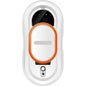 Robotstofzuiger - Robotstofzuiger met Dweilfunctie - Raam Robotstofzuiger - 240V - 800W - Reinigingsrobot - Ultra dun lichaam - Wit