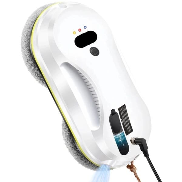 Robotstofzuiger - Robotstofzuiger met Dweilfunctie - Roborock - Raam Robotstofzuiger - 240V - 800W - Wit