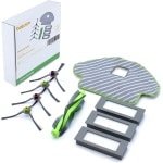 Set van 4 zijborstels met rol en moppen voor robotstofzuigers