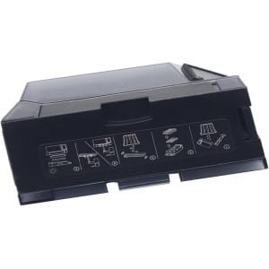 Stofcontainer Vervanging - Reserve Onderdeel - Robotstofzuiger Onderhoud - Efficiënte Stofopvang - Standaard Afmetingen - Grijs