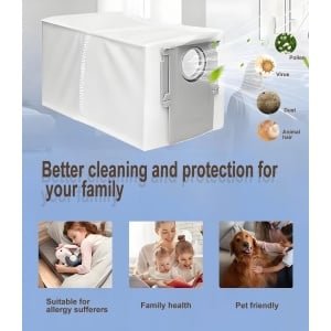 Stofzakken Reserveonderdelen - Stofzuigerzakken Set - Robotstofzuiger Onderhoud - Elimineert Geur - 10 Stuks - Wit