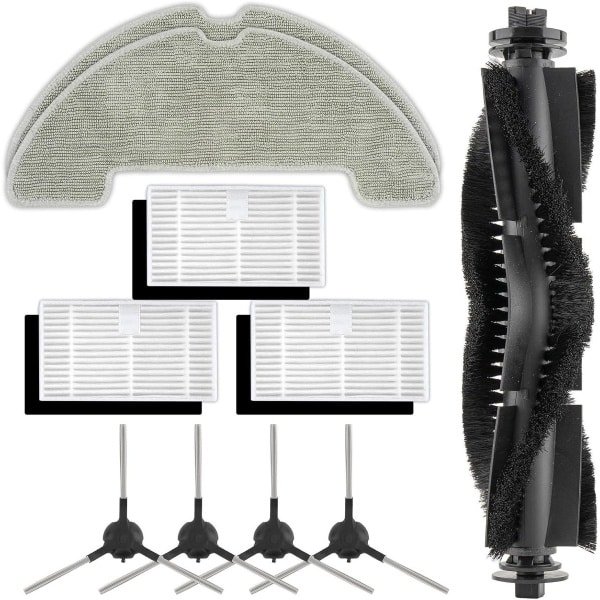 Stofzuiger Accessoireset - Robotstofzuiger Onderdelen - Huis Schoonmaken - 10 Delige Compleet Set - 10 Stuks - Wit