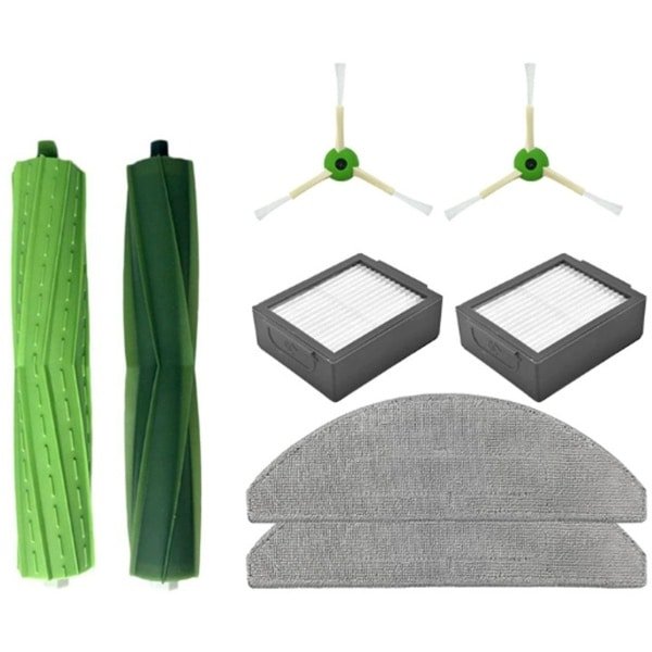Stofzuigeraccessoires- Geschikt voor iRobot Roomba comboCombo i5, i5+, j5, j5+ robotstofzuiger ( 8 stuks)