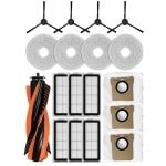 Vervangingsaccessoireset compatibel met JONR P20PRO robotstofzuiger, T5 Pro hoofdborstel, zijborstels, filters, dweildoeken en stofzakken