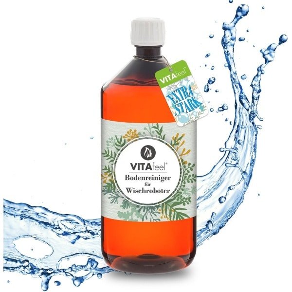 Vloerreiniger voor Dweilrobots - 1000 ml, Streepvrij, Sneldrogend, Ideaal voor Laminaat, Tegels en PVC