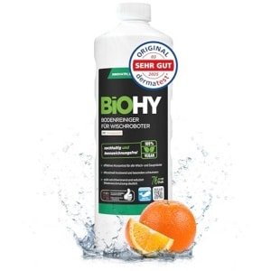 Vloerreiniger voor Dweilrobots met Sinaasappelgeur - 1 Liter | Duurzaam Reinigingsmiddelconcentraat - Schuimvrij & Streeploos