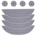 Wisserdoeken voor robotstofzuiger, vervangende microvezel dweilmop, wasbaar en herbruikbaar