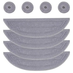 Wisserdoeken voor robotstofzuiger, vervangende microvezel dweilmop, wasbaar en herbruikbaar