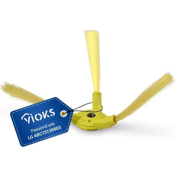 Zijborstel Stofzuigerrobot - Reserveonderdeel robotstofzuiger - Schoonmaken vloeren - Duurzaam belastbaar materiaal - Rechts