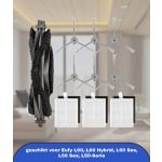 (10 Stuks) L60 L50 Vervangende Onderdelen geschikt voor Eufy L60, L60 Hybrid, L60 Ses, L50 Ses, L50-Serie Robotstofzuigers, Accessoireset, 1 Rolborstel, 3 Hepa-Filters En Schuimfilters, 6 Zijborstels