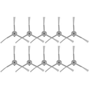 10 Stuks L60 L50 Vervangende Zijborstel gescht voor Eufy L60, L60 Hybrid, L60 SES, L50 SES, L50 Serie Robotstofzuigers, Borstels Voor Het Vegen Van Randen, Accessoireset Hoekborstels