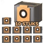10 Stuks premium stozuigerzakken geschik voor Eufy Clean X8 Pro/X10 Pro Omni robotstofzuiger, stofzak, accessoireset, reserveonderdelen, grote capaciteit
