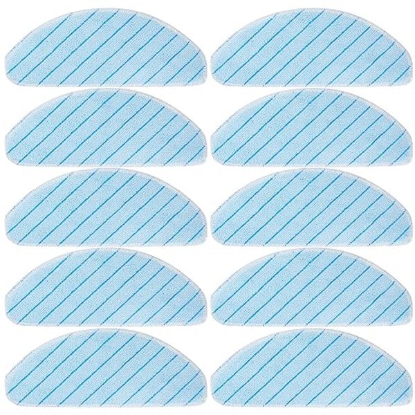 10 Wasbare Wisdoeken voor Robotstofzuiger - Duurzaam en Herbruikbaar