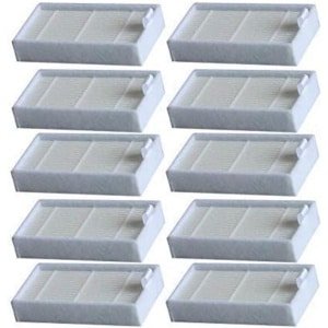 10 stuks Filter Geschikt voor ILIFE stofzuigers, vervangende filters voor ILIFE V3, V3S, V3S Pro, V5, V5S, V5S Pro robotstofzuiger, 10 stuks