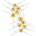 10x Dparts zijborstel geschikt voor iRobot Roomba - voor 800-900 series - borstel vervangingsset robotstofzuiger - voor series 805 865 870 871 876 880 886 895 896 960 965 966 980