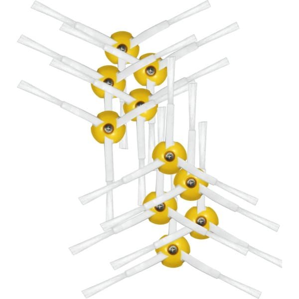 10x Dparts zijborstel geschikt voor iRobot Roomba - voor 800-900 series - borstel vervangingsset robotstofzuiger - voor series 805 865 870 871 876 880 886 895 896 960 965 966 980