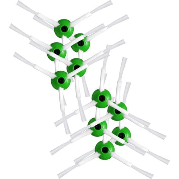 10x Dparts zijborstel geschikt voor iRobot Roomba - voor 'e' 'i' 'j' series - borstel vervangingsset robotstofzuiger - E5 E6 E7 - i3 i3+ - i4 i4+ - i6 i6+ - i7 i7+ - i8 i8+ - J7 J7+