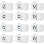 12 Stuks Grote Capaciteit Stofzuigerzakken - Reservemateriaal voor Robotstofzuigers