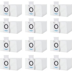 12 Stuks Grote Capaciteit Stofzuigerzakken - Reservemateriaal voor Robotstofzuigers