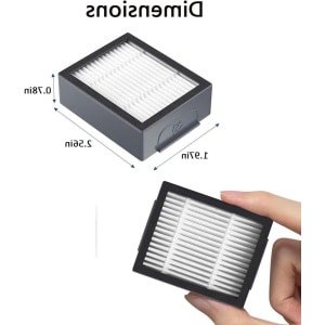 12 stuks robotstofzuiger filter combo - hoge efficiëntie filter - stofzuiger zak combo filters