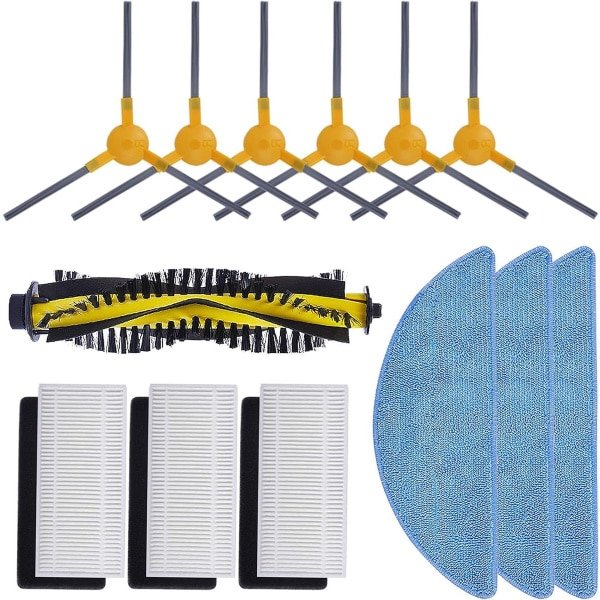 13-delige reserveonderdelenset voor robotstofzuiger - compatibel met diverse modellen.