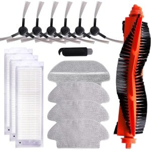 15-delige set reserveonderdelen voor robotstofzuiger, accessoires voor stofzuigerrobot, vervangingsset met 15 stuks