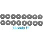 16 x Mop - Dweildoek voor Roborock - Dreame - X30 - X40 - X50 - Xiaomi - beste kwaliteit vervangingen - voor robotstofzuiger - dweilrobot robotstofzuiger