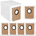17Parts 6x Stofzakken geschikt voor Eufy L60, L60 SES, L50, L50 SES Robotstofzuiger - 2,5L Capaciteit - Duurzame Non-Woven Constructie - Eenvoudige Installatie - Veilige Sluiting en Lekvrije Opslag