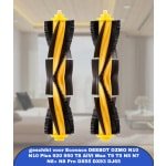 (2 Stuks) N10 Rolborstels Hoofdborstel Vervangende Onderdelen voor Robotstofzuiger Ecovacs DEEBOT OZMO N10 N10 Plus 920 950 T8 AIVI Max T9 T5 N5 N7 N8+ N8 Pro DX55 DX93 DJ65