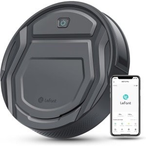 2-in-1 Robotstofzuiger met Laadstation - Met Dweilfunctie (Excl. Dweilaccessoires) - 3.0 Technologie - 120 min. - Robotstofzuigers - Dweilrobot - Huisdieren - Stofzuiger - Spraakbesturing & App - Zwart