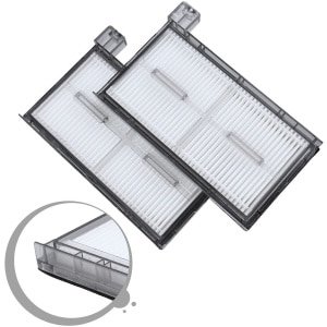 2 reservefilters geschikt voor accessoires van de Eufy robotstofzuiger X8pro