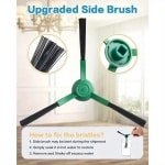 21-stuks geschikt voor iRobot Stofzuigers, Inclusief Bevestigingsclips en Filters - Geschikt voor Y0140, Q0120, etc. - Verstevigde Clips & Filteraccessoires voor Verbeterde Schoonmaakefficiëntie, Robotstofzuiger Accessoires, Stevig Ontwerp