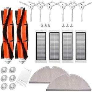 27-delige Onderhoudsset voor Robotstofzuigers - HEPA-filters, Hoofdborstels, Zijborstels, Wisdoeken en Accessoires - Universele Compatibiliteit