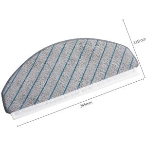 3 stuks wasbare Geschikt voor DEEBOT N20/N20 PRO/N20 PLUS/N20 PRO PLUS/X1/ X1 Plus/ T10/ T10 Plus robotstofzuigers