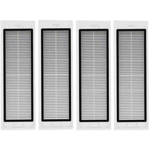 4 Pack Filters voor Robotstofzuiger S4 S5 S5 Max S6 S6 MaxV S6 Pure S50 S51 S55 S60 S65 E2 E3 E4 E5 T6 T7/T7 Pro