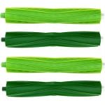 4 Stuks Rubberen Harenvrije Hoofdborstels Compatibel met iRobot Roomba I3 I3+ I4 I6 I6+ I7 I7+ I8 I8+ E5 E6 E7 J7 J7+ J8 J8+ - Vervangingsset voor Robotstofzuiger - Anti-klit Duurzaam Materiaal