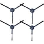 4x Zijborstel Geschikt voor Eufy Clean C20 Omni Robotstofzuiger Accessoireset