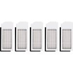 (5 Stuks) N20 Plus wit HEPA-Filter, Geschikt voor Ecovacs Deebot N20 Plus/ N20 Pro Plus/ X1 Omni/X1 Omni/T10 Plus/T10 Turbo/T10 Omni, Robotstofzuiger, Filterset, Robotstofzuiger, Vervangingsfilter