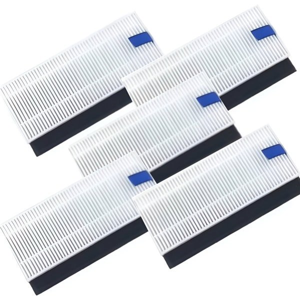 5x Filter geschikt voor Rowenta X-Plorer 20 40 50 - vervanging robotstofzuiger onderdeel