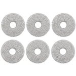 6 Stuks Compatibele Reservedoeken voor Robotstofzuigers - Microvezels voor Efficiënt Dweilen