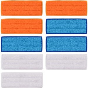 9x Dweil pads geschikt voor iRobot Braava Jet 240 / 241 / 244 Dweilrobot