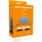 A10 Pro Vervangende Accessoireset voor Robotstofzuiger met Dweilfunctie - Fijnstoffilter Zijborstels Poetsdoeken & Hoofdborstel